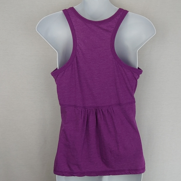 ATHLETA Racerback Raspberry Running Tank Small - Picture 3 of 8